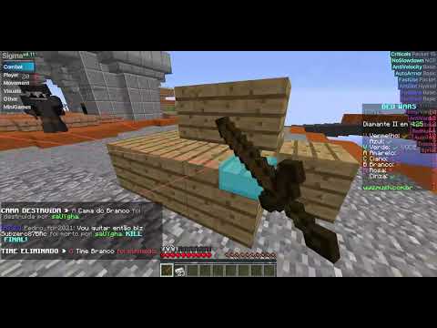 Using Sigma 4.11 premium to cheat on a server with almost no anticheat!