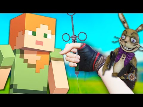 I Performed Illegal Experiments on Alex from Minecraft in BONELAB VR!