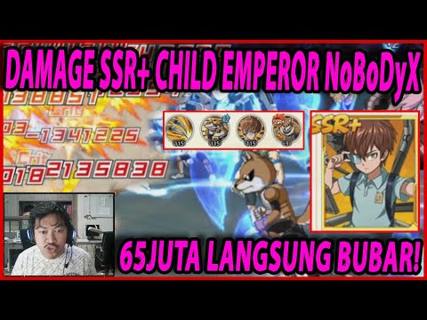 🔥🔥GILASIH 1 SKILL DIE INIMAH!! 65JUTA OUTPUT DAMAGE CE SSR+ NoBoDyX! - ONE PUNCH MAN:The Strongest