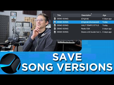 How to save Studio One Songs - All Options Explained!