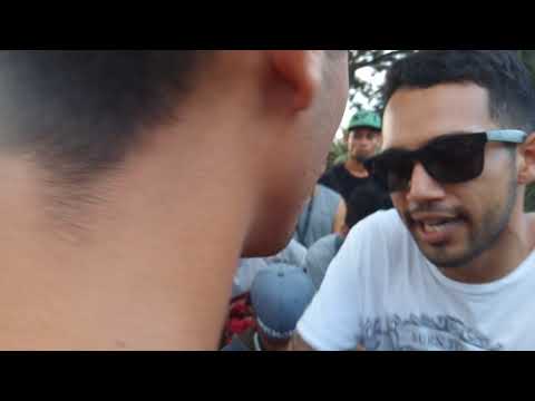 Kev metrik vs streiter batalla de freestyle ~plaza miranda ~maturin  parte 1