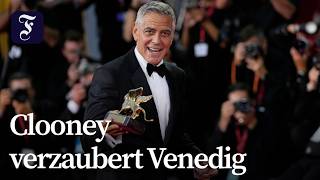 George Clooney erhält Goldenen Löwen für Lebenswerk
