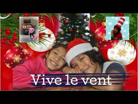 VIVE LE VENT - Jingle Bells in French!!!⛄ EmilieTopia HD & My Little Channel Christmas song cover