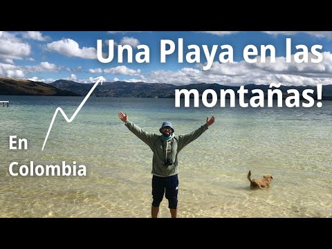 ¡Una PLAYA en las MONTAÑAS de Colombia! Lago de Tota #boyaca