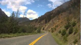 preview picture of video 'Alaska Motorcycle Trip 2013 Part 13 - Yellowhead Hwy to Washington'