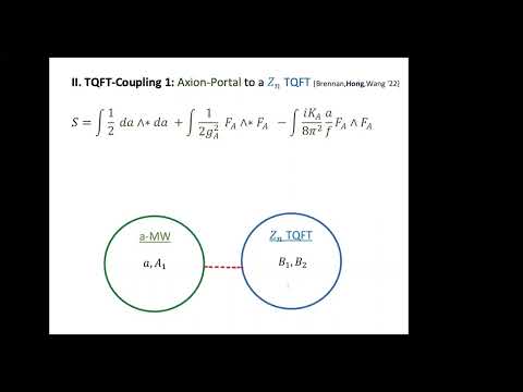 Sungwoo Hong | Coupling a Cosmic String to a TQFT