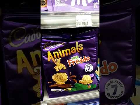 Cadbury Animals With Freddo #shorts #cadbury #chocolate