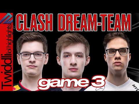 Nemesis + Mikyx + Thebausffs + Crownie + Elite500 | Clash dream team Game 3