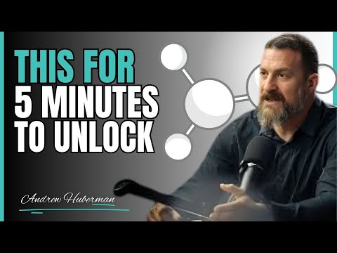 DO THIS FOR 5 MINUTES TO UNLOCK LASER-FOCUS | ANDREW HUBERMAN MOTIVATIONAL SPEECH