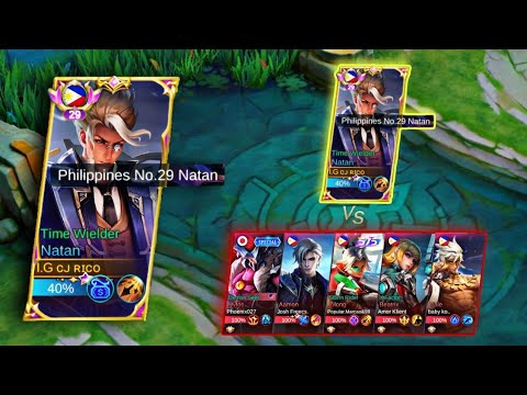 HARD GAME NATAN SOLO RANK BEST EPIC COMEBACK IN MLBB HISTORY!🔥😱