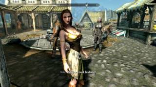 Skyrim Mod of the day: UNP Female armor Refitted