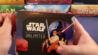 Spark of Rebellion Reprint Has Arrived! Star Wars Unlimited Booster Box Opening / Unboxing SWU SOR