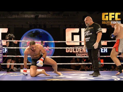 TKO: Linnic Iaroslav vs. Jimmy Omani | Golden Fighter Championship 7 - Bucharest, Romania