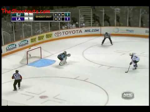 Los Angeles Kings (1) @ San Jose Sharks (2) Shootout October 28, 2009