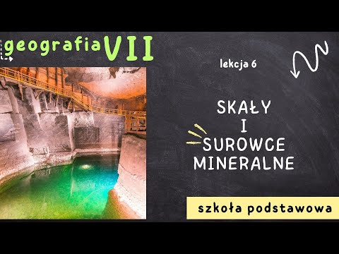 Geografia klasa 7 [Lekcja 6 - Skały i surowce mineralne]