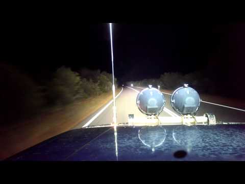 400W Light Bar vs High Beam