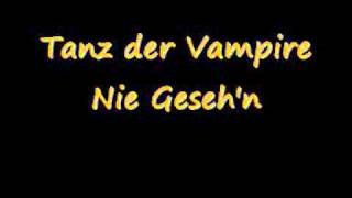 Tanz der Vampire - Nie Geseh&#39;n.wmv