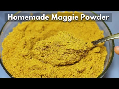 How to make maggi seasoning at home with exact measurements. A good business idea.