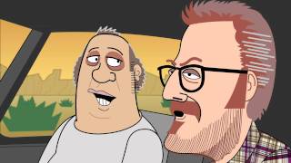 Eddie Pepitone Road Trip w/ Marc Maron