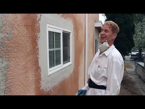 Repair ugly stucco textures