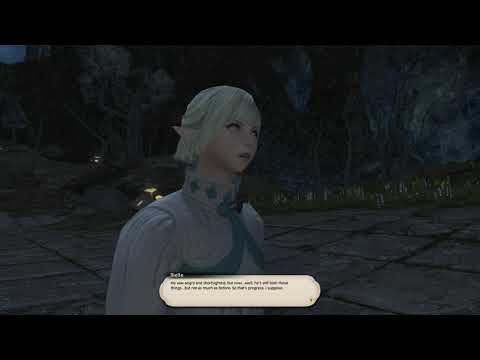 Final Fantasy XIV Stormblood - Dark Knight level 65 job quest
