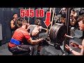 545 SQUAT PR | First Time Meeting Oliver Forslin