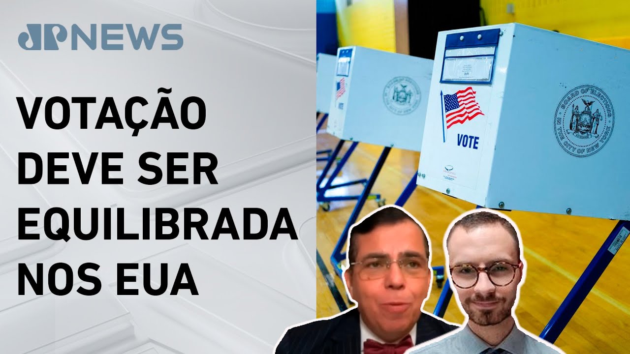 Eleição nos EUA: Urnas são abertas em 27 estados americanos; Marcus e Neitzke comentam