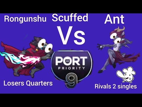 Rivals of aether 2 Rongunshu (Clairen) VS Ant (Absa) Losers Quarters