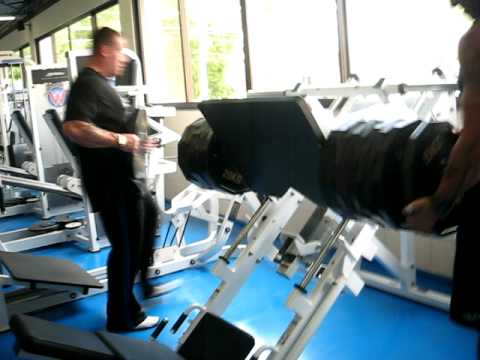 Waldemar Guimarães e Dorian Yates