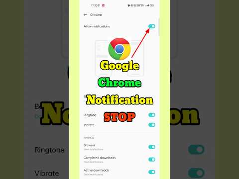 How To Stop Chrome Notification 🛑|| Google Notifications Kaise Band Kare ||#shorts#viral