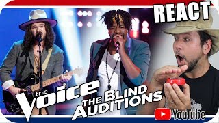 The Voice 2018 Blind Audition - Drew Cole &amp; D R  King
