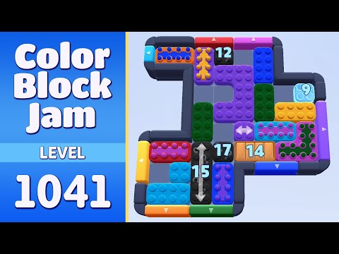 Color Block Jam Level 1041 (1042) | Every Puzzle Solved! 🎯