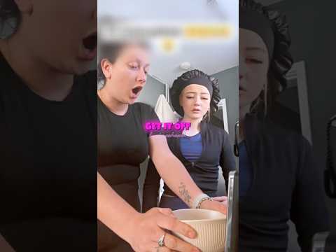 how did she fall for this hahaha 😭👀😐