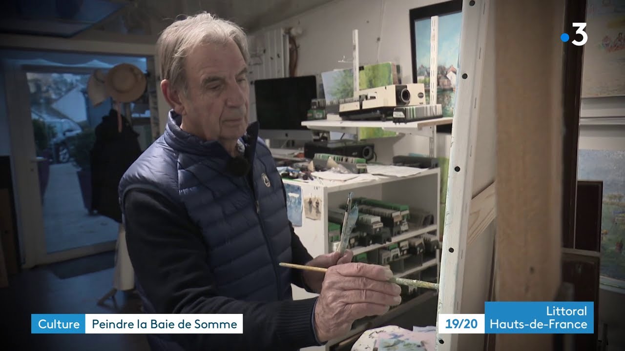 Daniel Sannier, peintre de la baie de Somme depuis plus de 50 ans