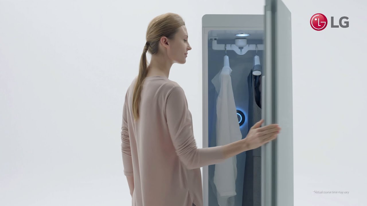 LG 6.5kg LG Styler med sort dør, TrueSteam® og Wi-Fi, S5BB