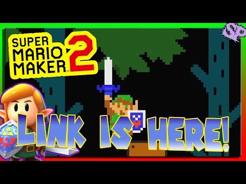 Link Is Here! Zelda Meet's Mario! (Mario Maker 2) (2019)
