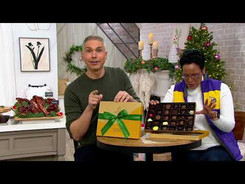 Godiva 36-Piece Assorted Chocolate Gold Gift Box on QVC