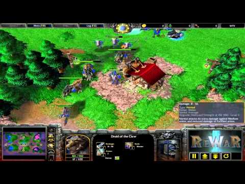 Lucifer(UD) vs Moon(NE) - Game 1 - WarCraft 3 gameplay - RN709