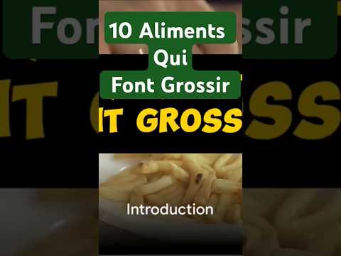 10 Aliments font grossir #nutrition #alimentation #obesite #obésité #maigrir #maigrirdefinitivement