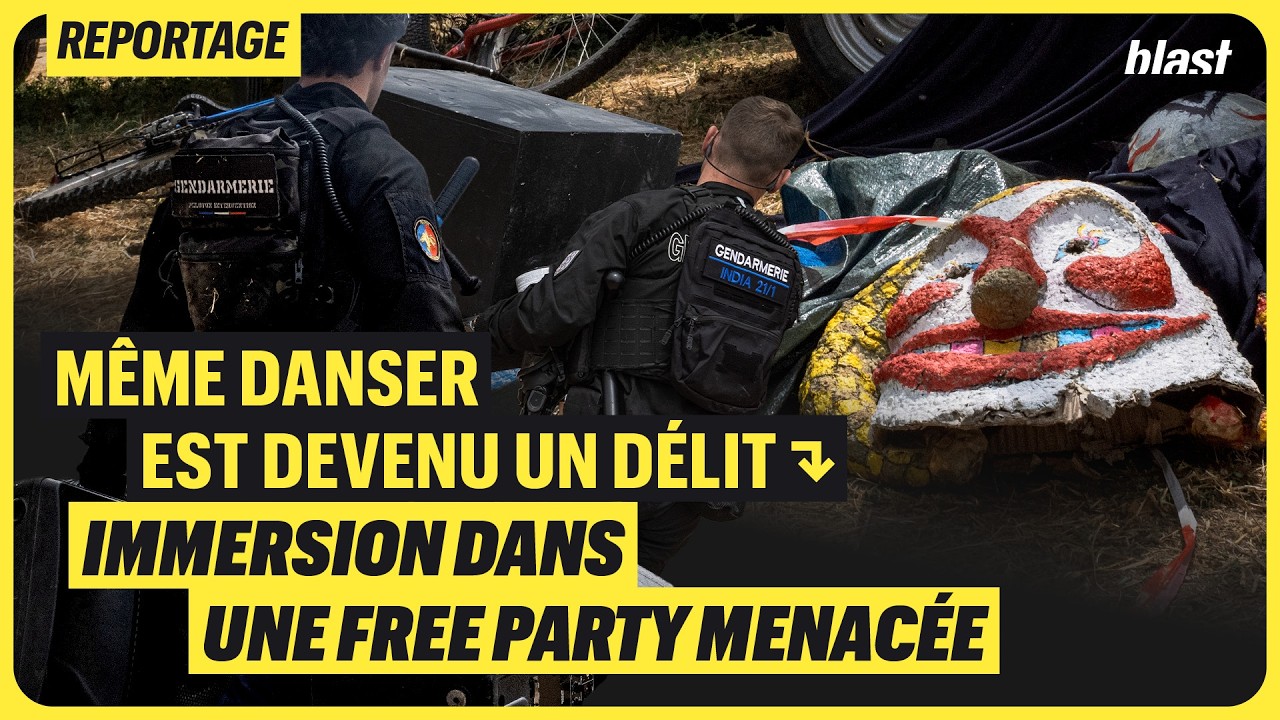 Illustration: Free parties : la loi RPost criminalise la fête libre en France