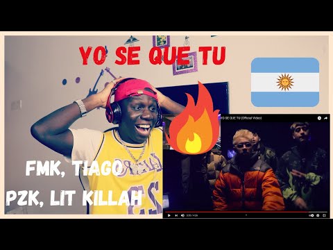 (Reaccion) FMK, Tiago PZK, LIT KILLAH, RusherKing -YO SE QUE TU Official Video!!