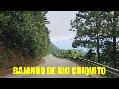 Comenzamos a bajar de RIO CHIQUITO en #sanignacio #chalatenango