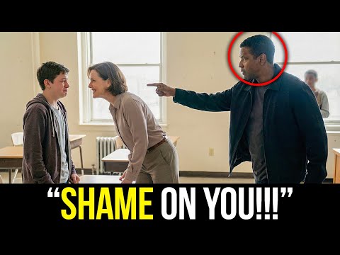 Teacher Laughs With the Student Dream — Then Denzel Washington Enters the Room
