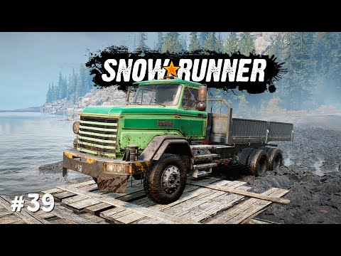 Snowrunner | Mission: "Holzbrücke" (Michigan) | Komplettlösung #39 | Gameplay Walkthrough