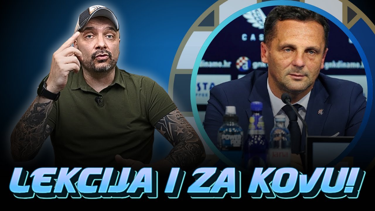 KOVAČEVIĆ GRIJEŠI I ISTO MU TREBA VREMENA U DINAMU!
