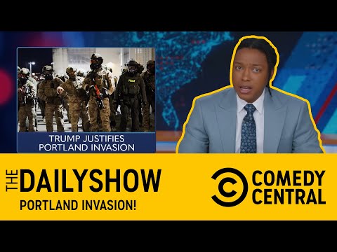 Portland Invasion! | The Daily Show | Comedy Central Africa
