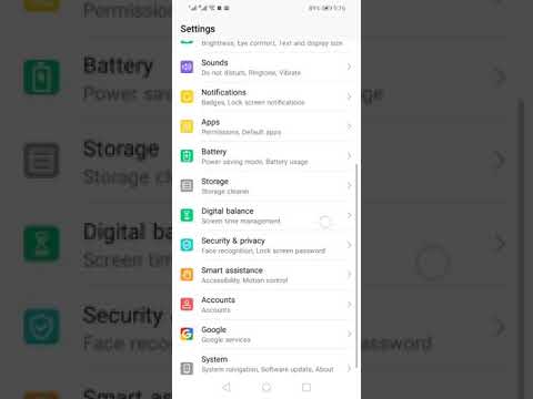 How to enable simple mode on honor