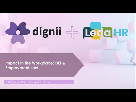 Impact in the Workplace: DEI & Employment Law