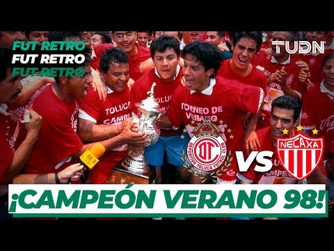 Fut Retro: ¡Los diablos rojos son campeones! | Toluca vs Necaxa - Verano 1998 | TUDN