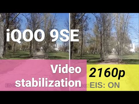 2160p stabilization test (main camera) - iQOO 9 SE
